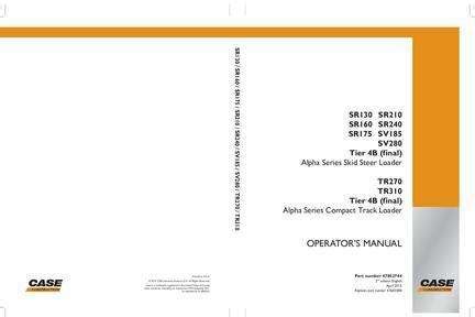 tr310 skid steer parts|case tr310 operator manual.